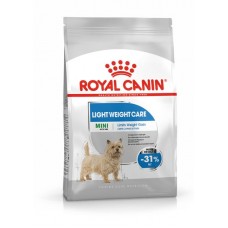 Royal Canin Mini light - пълноценна храна за кучета от дребните породи тегло в зряла възраст до 10 кг., склонни към напълняване, над 10 месечна възраст 1 кг.